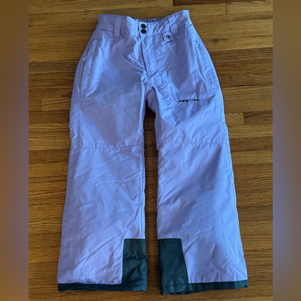 Arctix Kids Snow Pants size small Lilac